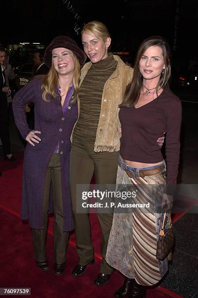 Julianne Morris, Alison Sweeney and Arianne Zuker