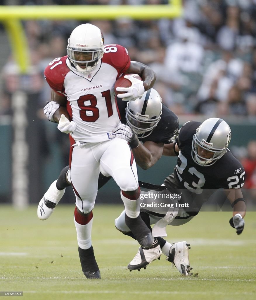 Arizona Cardinals v Oakland Raiders