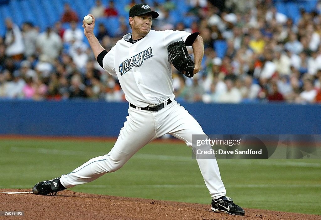 Los Angeles Angels of Anaheim v Toronto Blue Jays