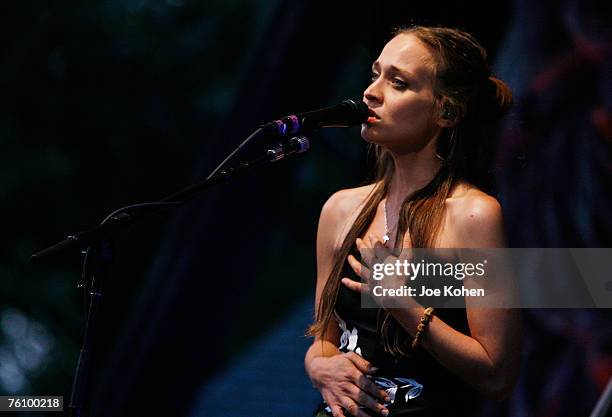 Apple Singer Central Park Summerstage Nickel Creek And Fiona Apple Photos and ...