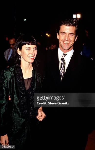 Robyn Moore and Mel Gibson