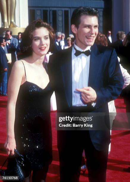 Winona Ryder and Christian Slater