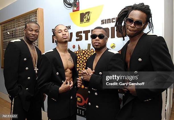 Pretty Ricky Trl 19 Pretty Ricky Visits Mtvs Trl Stock Photos, High-Res Pictures, and ...