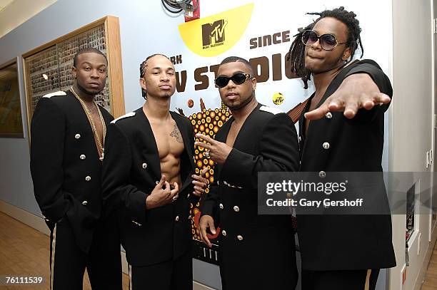 Pretty Ricky Trl 19 Pretty Ricky Visits Mtvs Trl Stock Photos, High-Res Pictures, and ...