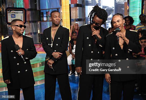 Pretty Ricky Mtv 19 Pretty Ricky Visits Mtvs Trl Stock Photos, High-Res Pictures, and ...