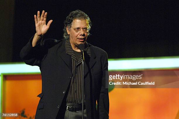 Chick Corea, winner Best Jazz Instrumental Album, Individual or Group for "The Ultimate Adventure"