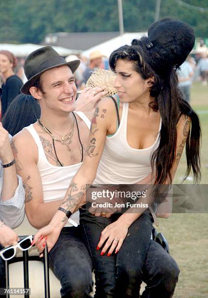 Amy Winehouse and husband Blake Fielder-Civil