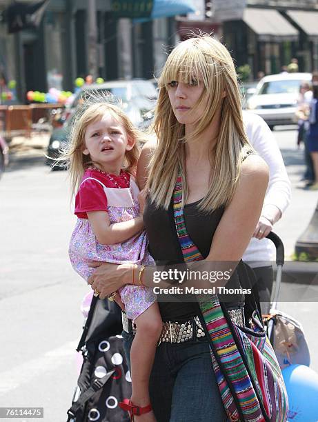 Heidi Klum and daughter Leni