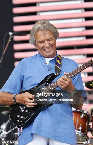 John McLaughlin performs at Eric Clapton's Crossroads Guitar Festival 2007 held at Toyota Park on July 28, 2007 in Bridgeview, Illinois.