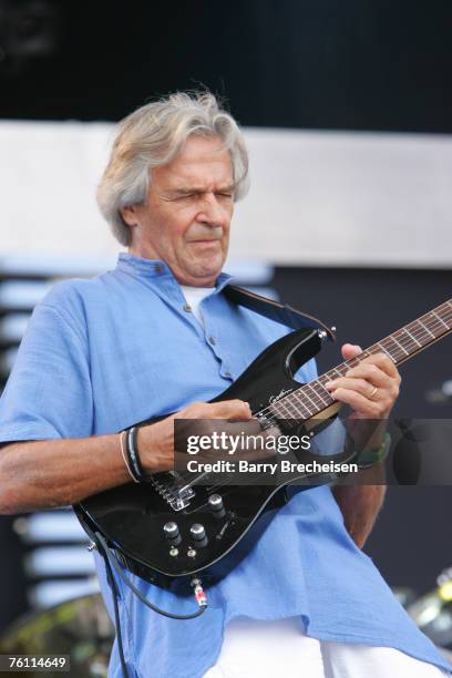John McLaughlin performs at Eric Clapton's Crossroads Guitar Festival 2007 held at Toyota Park on July 28, 2007 in Bridgeview, Illinois.