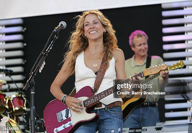 Shery Crow performs at Eric Clapton's Crossroads Guitar Festival 2007 held at Toyota Park on July 28, 2007 in Bridgeview, Illinois.