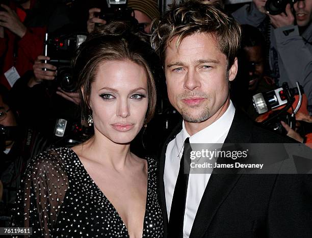 Angelina Jolie and Brad Pitt