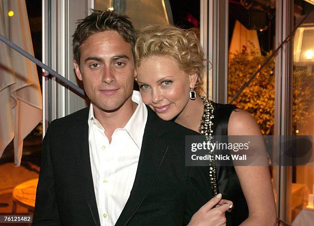 Stuart Townsend and Charlize Theron