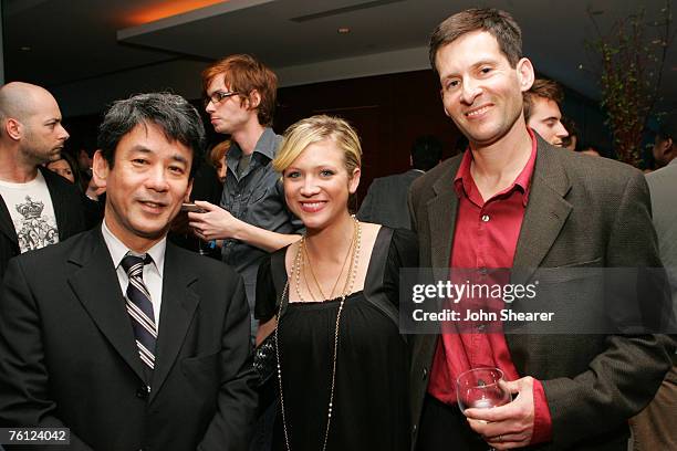 Shi Ji Hashimito, Brittany Snow and Steve Gilbert