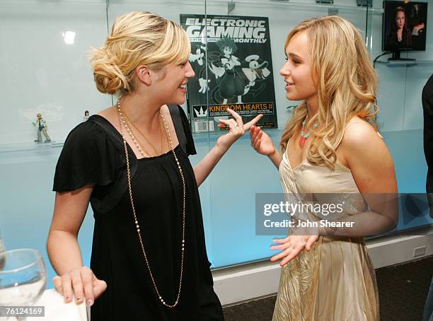 Brittany Snow and Hayden Panettiere