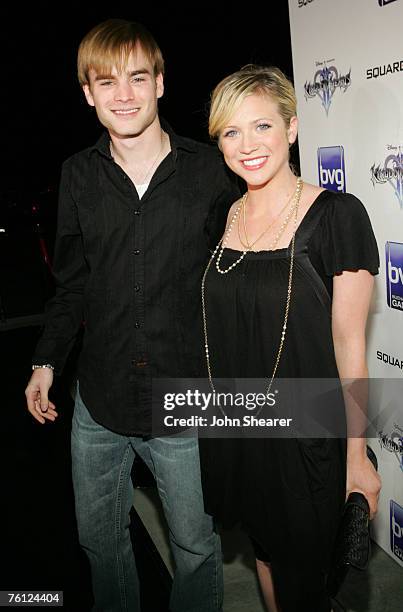 David Gallagher and Brittany Snow