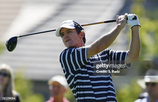 Brian Henninger during the third round of the Reno Tahoe Open held at Montreux Golf and Country Club in Reno, Nevada, on August 26, 2006.