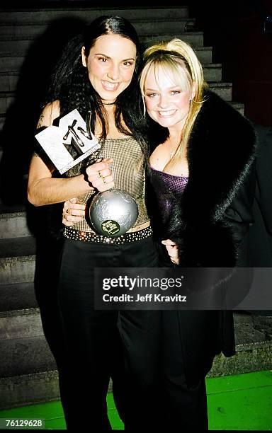 Mel C and Emma Bunton from The Spice Girls