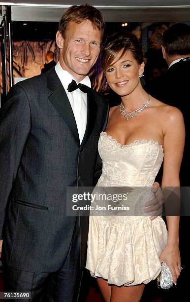 Teddy Sheringham and Danielle Lloyd