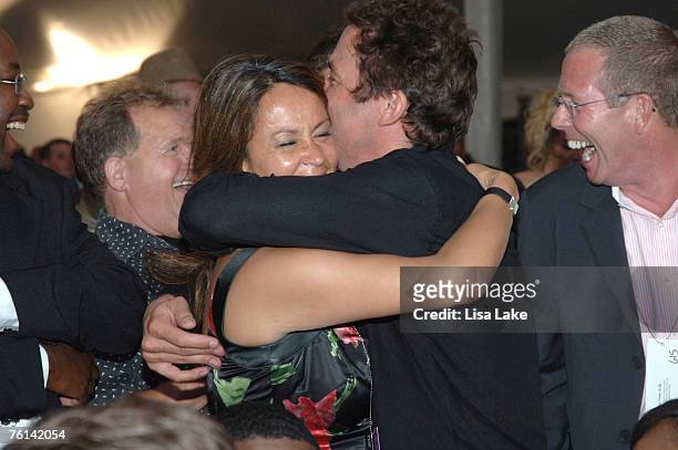 Series 'The Wire' cast member Dominic West and guests