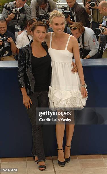 Diane Kruger and Emma De Caunes