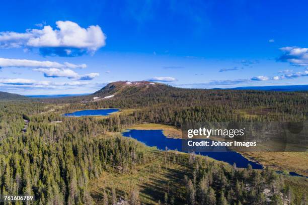 landscape with lakes - dalarna stock pictures, royalty-free photos & images
