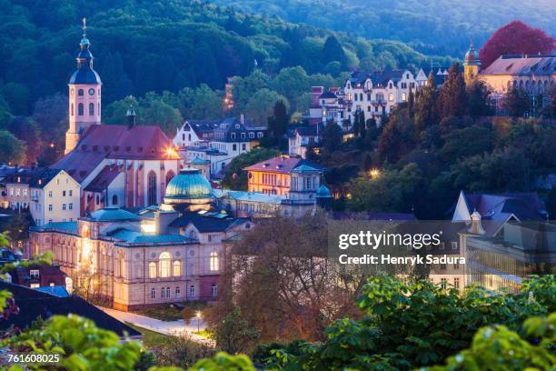 germany, baden-wurttemberg, architecture of baden-baden - baden baden imagens e fotografias de stock