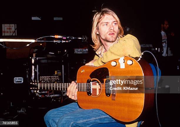 Kurt Cobain of Nirvana