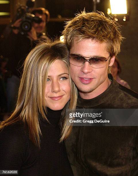 Jennifer Aniston & Brad Pitt
