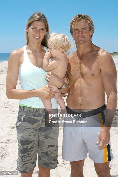 Gabrielle Reece and Laird Hamilton with their daughter Reece Viola Hamilton