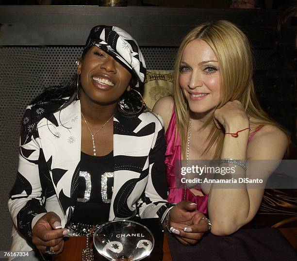 Missy Elliot and Madonna