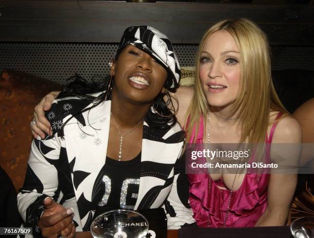 Missy Elliot and Madonna