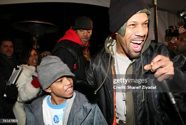 Method Man , Redman and young guest