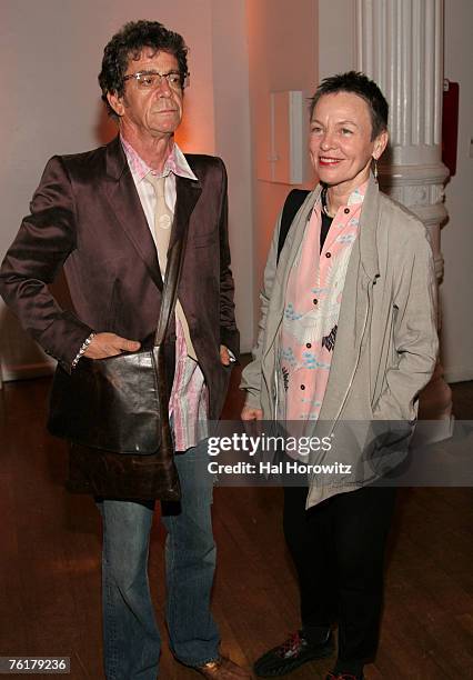 Lou Reed and Laurie Anderson