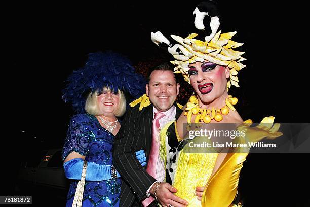 Holga, Freddo and Philistine arrive at DIVA 2007, the Drag Industry Variety Awards, which will celebrate its seventeenth year with a glittering event...