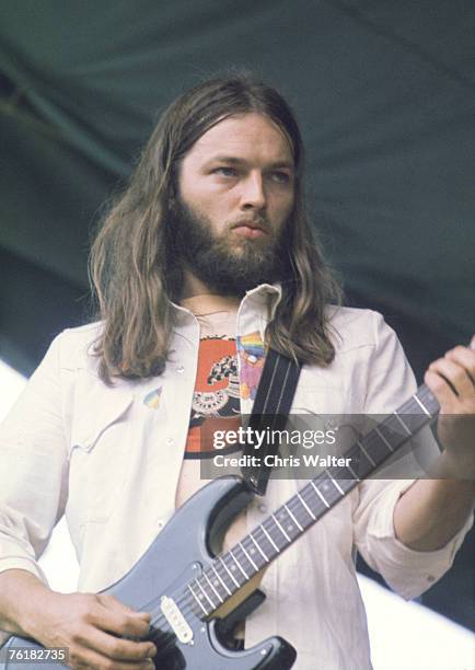 Pink Floyd 1974 David Gilmour