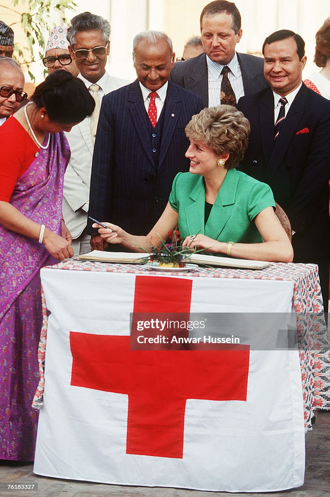 In memory of Diana, Princess of Wales, who was killed in an automobile accident in Paris, France on August 31, 1997.