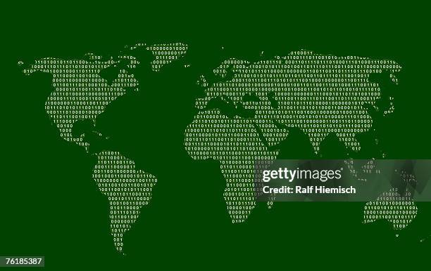 756 Binary World Map Stock Photos, High-Res Pictures, and Images ...