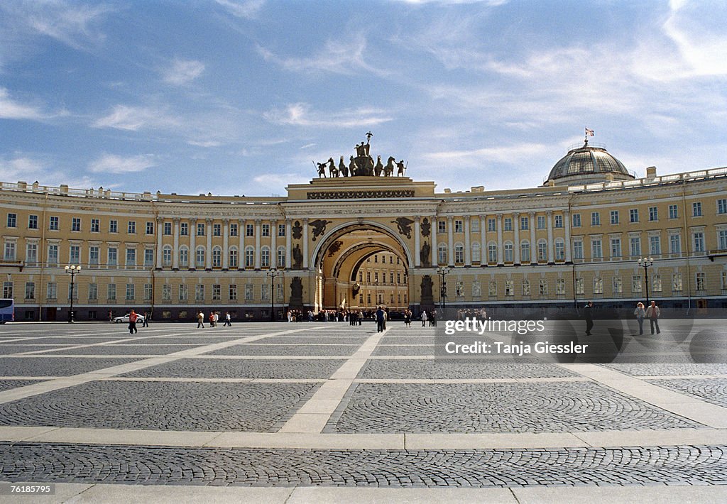 General Staff Building on Dvortsovaya Place, St. Petersburg, Russia