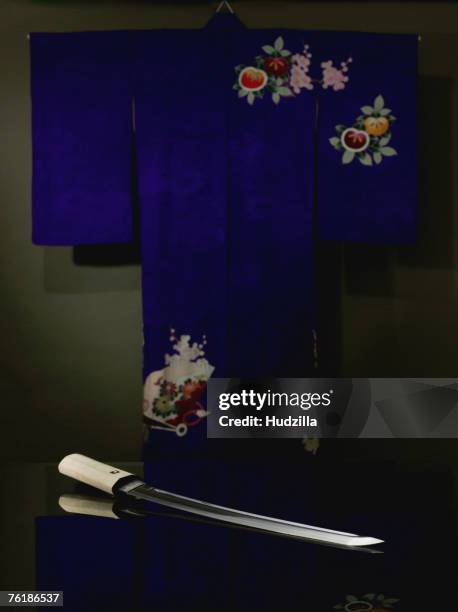 Blue Samurai Robe Samurai Robe Photos and Premium High Res Pictures - Getty Images
