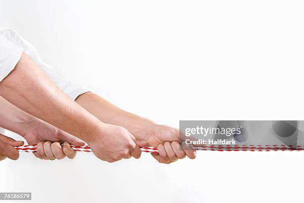Two Hand Rope Pull Two Hands Pulling A Rope Photos and Premium High Res Pictures - Getty ...