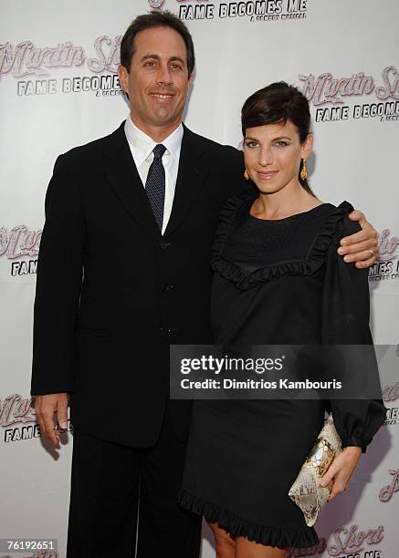 Jerry Seinfeld and Jessica Seinfeld