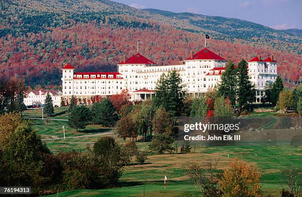 crawford notch bretton woods, mt washington resort, new hampshire, united states of america, north america - crawford notch stock-fotos und bilder