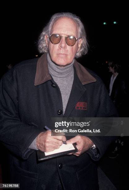 Actor Bruce Dern attending the screening of "An Unexpected Family" on November 19, 1996 at the Los Angeles County Musuem of Art in Los Angeles,...