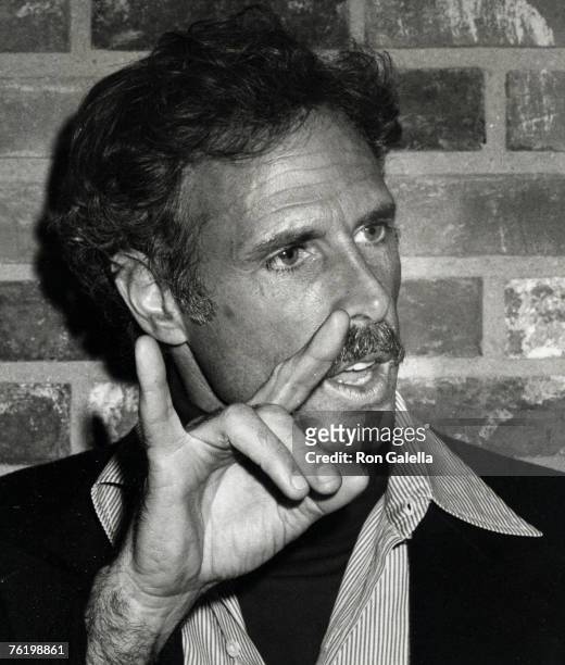 Actor Bruce Dern attending the screening of "Black Sunday" on March 23, 1977 at Westwood Village Theater in Westwood, California.