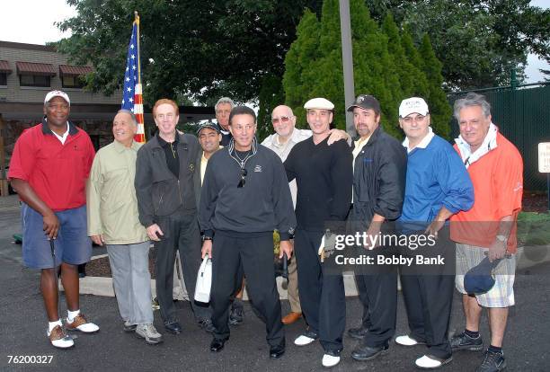 Tony Darrow;Arthur Nascarella;Alan Kalter, Howard Cross, Paul Borghese;Joe Lisi;Stewie Stone;Nestor Serrano;Gianni Russo, Dominic Chianese at The...