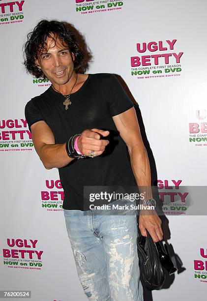 Actor Richard Grieco arrives at the Ugly Betty: The Complete First Season-The Bettyfied Edition DVD launch held on August 20, 2007 in West Hollywood,...