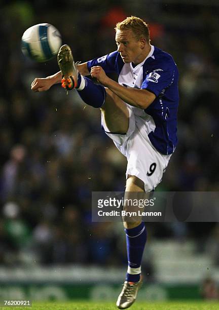 Mikael Forssell of Birmingham City in action during the Barclays Premier League match between Birmingham City and Sunderland at St Andrews on August...