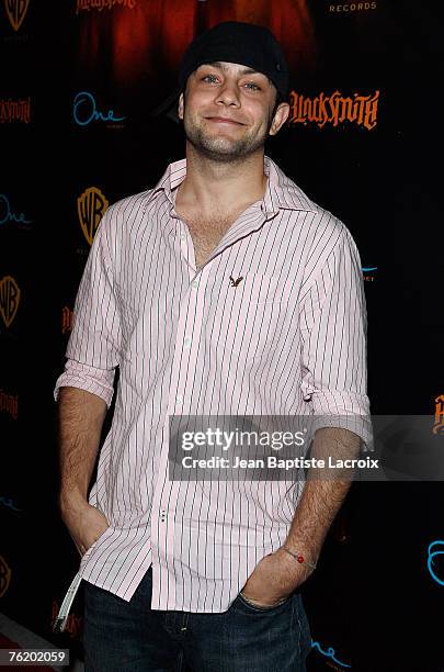 Jonathan Sadowski arrives for Talib Kweli's "Ear Drum" release party held at One Sunset on August 20, 2007 in Los Angeles, California.