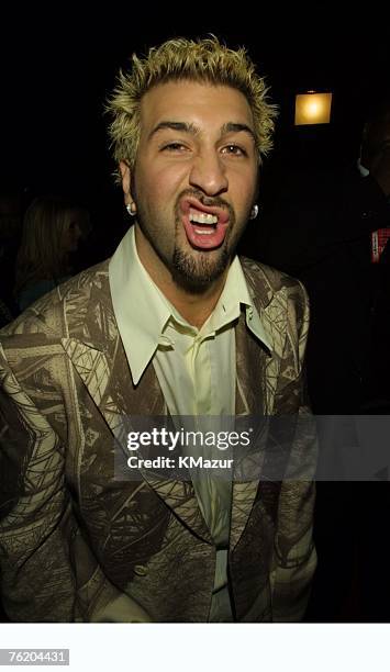 Joey Fatone of *NSYNC